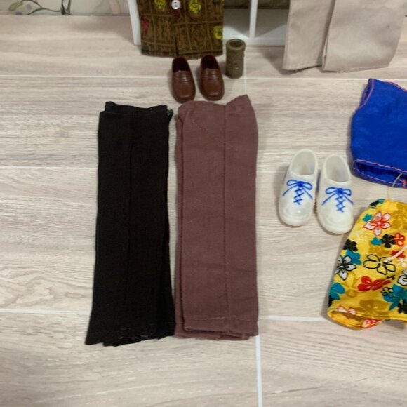 Vintage Hong Kong Barbie Clone Ken Clothes Shoes Lot - Picture 4 of 16
